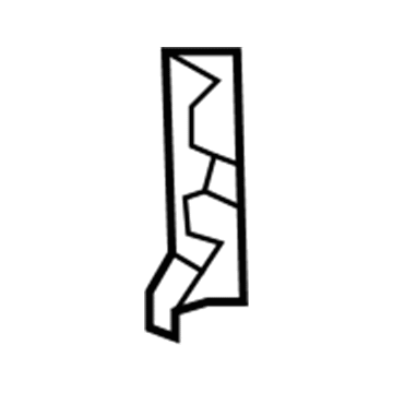 55116622AB Mopar Instrument Panel Bracket Illustration 1 of 1