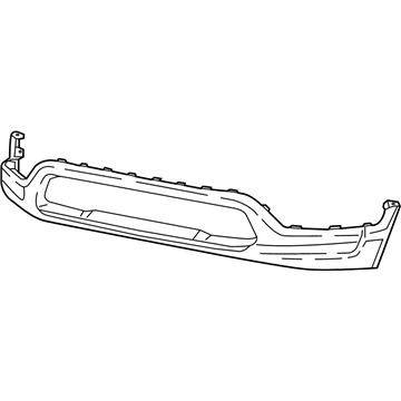 5UQ11RXFAB Mopar Front Lower Bumper Cover Illustration 1 of 1