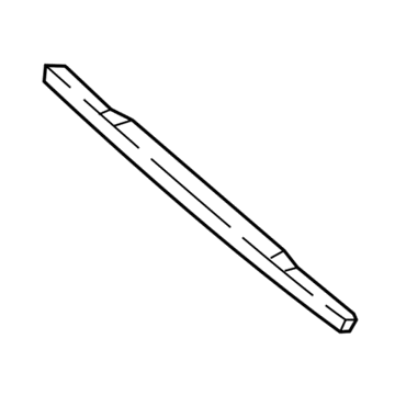 5VN85SZ0AB Mopar Fascia Applique Illustration 1 of 1