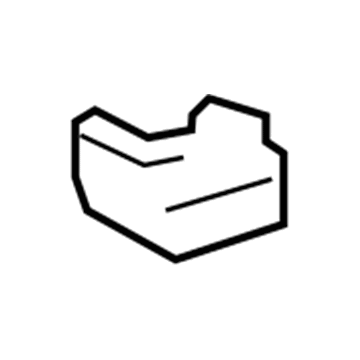 5126253AA Mopar Nut Illustration 1 of 1