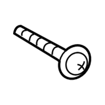 6104650AA Mopar Screw-Tapping Pan Head Illustration 1 of 1