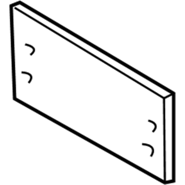 2004 Chrysler Sebring License Plate - MR971033