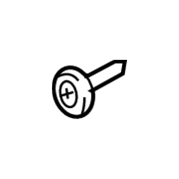 MS350017 Mopar Screw-Front Bumper Illustration 1 of 1