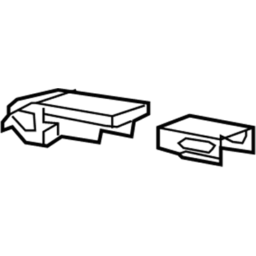 1TF38XDVAA Mopar Slide-Console Illustration 1 of 1