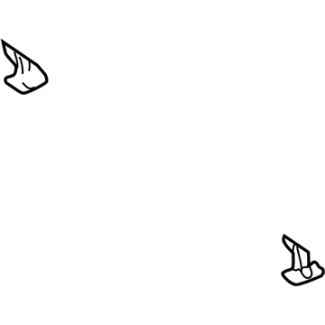 5016782AA Mopar Pivot-Rear Seat Illustration 1 of 1