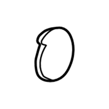 YW211DVAA Mopar Shield-Rear Seat-Low Lock Illustration 1 of 1