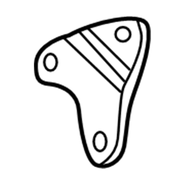 68246907AA Mopar Exhaust Bracket Illustration 1 of 1