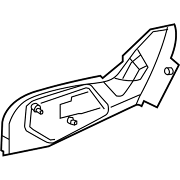 1BG381D5AA Mopar Shield-Seat ADJUSTER Illustration 1 of 1