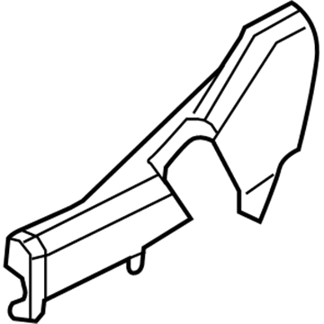 1BG401D5AA Mopar Seat Adjuster Shield Illustration 1 of 1