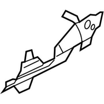 1BG581D5AA Mopar Front Seat Shield Illustration 1 of 1