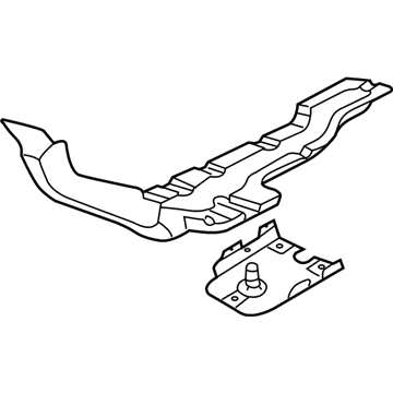 55362389AB Mopar Panel-UNDERBODY Front Illustration 1 of 1