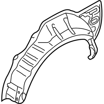 MR535493 Mopar Shield-Quarter Illustration 1 of 1