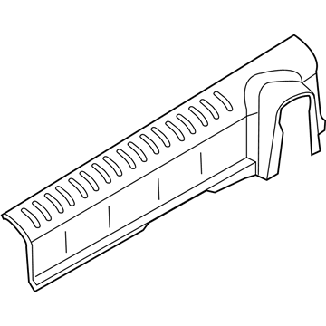 XC06BDAAA Mopar Scuff Plate Illustration 1 of 1