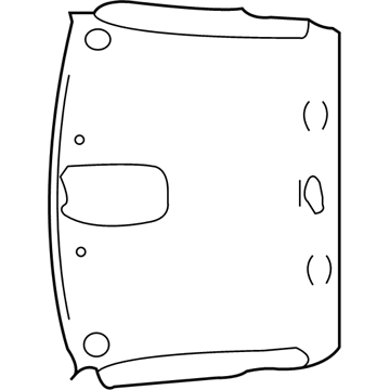 1FJ73BD1AA Mopar Headliner Illustration 1 of 1