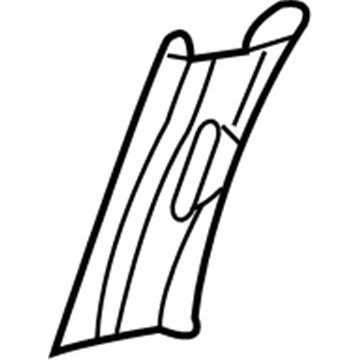 5JS78BD1AD Mopar C Pillar Panel Illustration 1 of 1