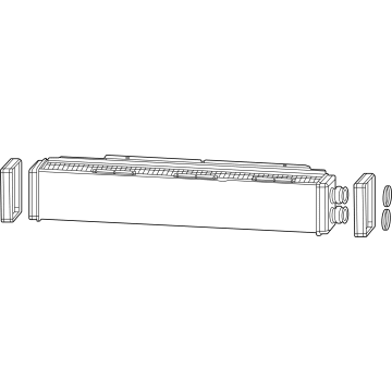 Jeep Grand Cherokee Intercooler - 68190237AB