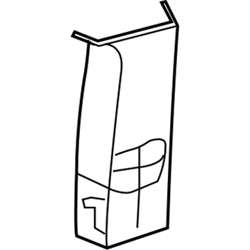 1BH86DW1AC Mopar C Pillar Panel Illustration 1 of 1