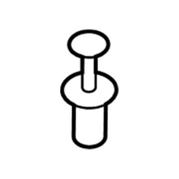 6510658AA Mopar Rivet Illustration 1 of 1