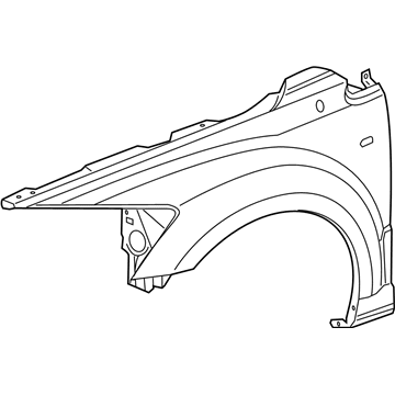 Dodge Caliber Fender - 5115661AD