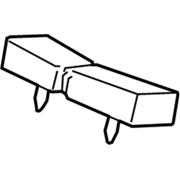 5160276AC Mopar BAFFLE-Fender Illustration 1 of 1