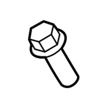 Mopar 6509002AA Hexagon Flange Head Screw 6509002AA Mopar Hexagon Flange Head Screw Illustration 1 of 1