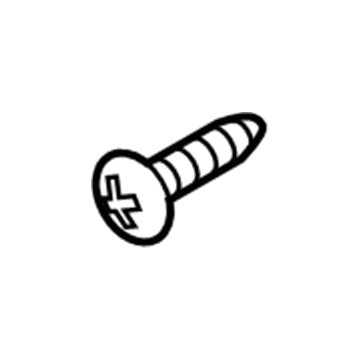 MF453047 Mopar Trim Screw Illustration 1 of 1