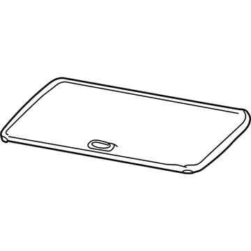 Mopar UX06BD1AA Sunroof Sunshade UX06BD1AA Mopar Sunroof Sunshade Illustration 1 of 1