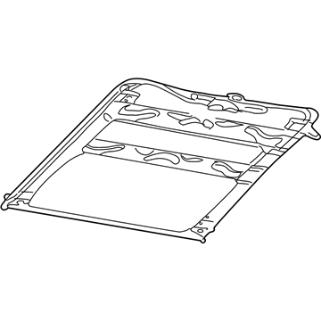 UX14TL2AB Mopar Sunroof Illustration 1 of 1
