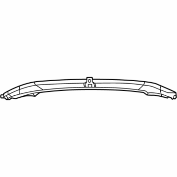 7LY10DX8AC Mopar SPOILER-FRONT UPPER Illustration 1 of 1