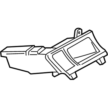 1BR55XZAAA Mopar Housing-Ash Receiver Illustration 1 of 1