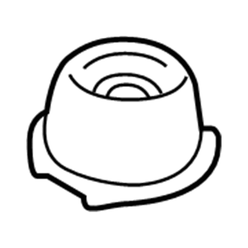 5099895AA Mopar Cover-Floor SHIFTER Illustration 1 of 1