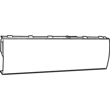 Mopar 68082494AE AIRBAG-STEERING COLUMN OPENING 68082494AE Mopar AIRBAG-STEERING COLUMN OPENING Illustration 1 of 1