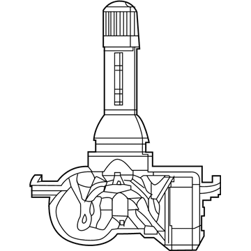 2019 Jeep Grand Cherokee TPMS Sensor - 68313387AC