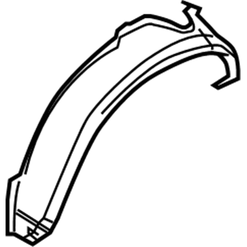 5114202AA Mopar WHEELHOUSE Outer Illustration 1 of 1