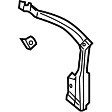 4719711AC Mopar Liftgate Opening Trough Illustration 1 of 1