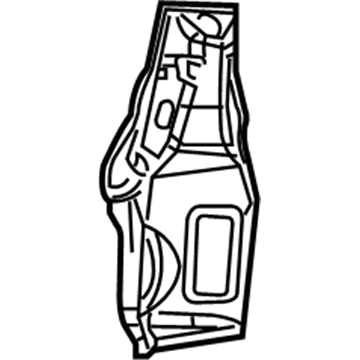 4719694AC Mopar Extension-Tail Lamp Opening Illustration 1 of 1