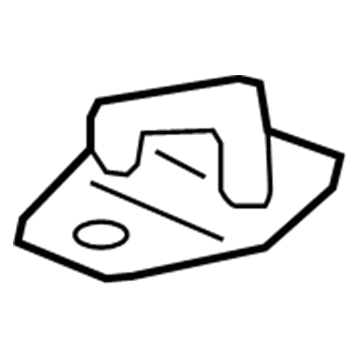 2022 Dodge Charger Rear Door Striker - 68064338AB