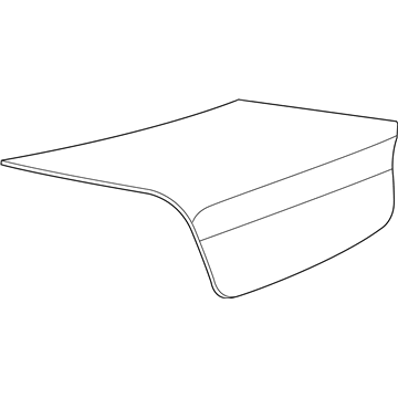 Mopar 68265450AG Deck Lid 68265450AG Mopar Deck Lid Illustration 1 of 1