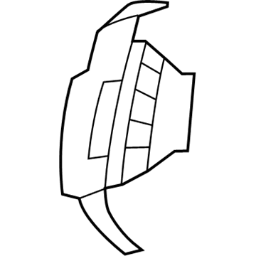 68376510AA Mopar Closeout Panel Illustration 1 of 1