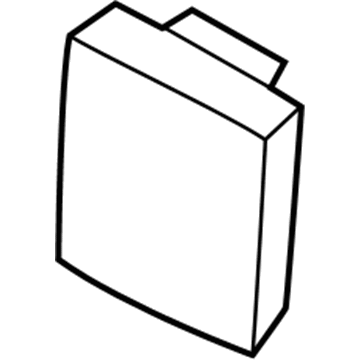 Mopar 68454896AA Module-Blind Spot Detection 68454896AA Mopar Module-Blind Spot Detection Illustration 1 of 1