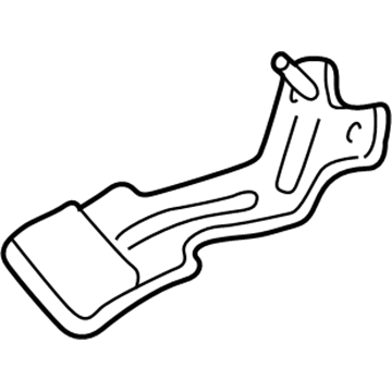 55136774AA Mopar Fender Bracket Illustration 1 of 1