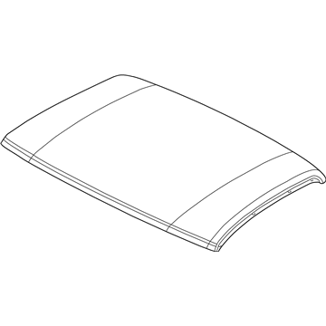 55255529 Mopar Roof-Roof Illustration 1 of 1