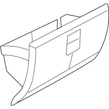 2011 Jeep Liberty Glove Box - 1KE74XDVAB