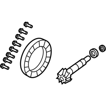 68388808AA Mopar Ring And Pinion Gear Kit Illustration 1 of 1