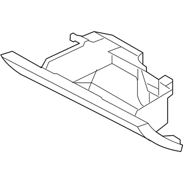 Jeep Commander Glove Box - 1EJ321J3AF