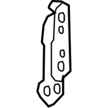 68002967AA Mopar Seat Latch Illustration 1 of 1