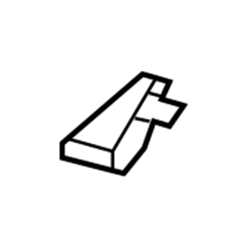 68002972AA Mopar Seat Latch Illustration 1 of 1