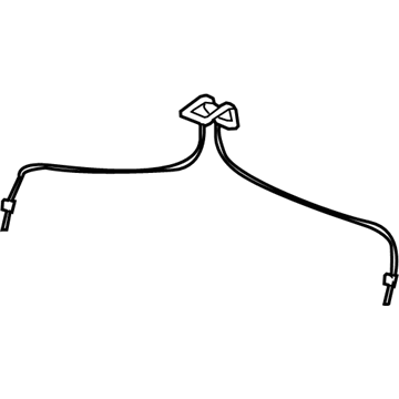 1HK90DX9AA Mopar Cable-Rear Seat Illustration 1 of 1