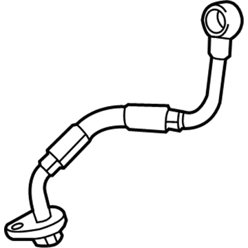 4892966AE Mopar Tube-Turbo Water Return Illustration 1 of 1