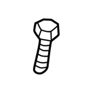 MF140259 Mopar Hexagon Flange Head Bolt Illustration 1 of 1